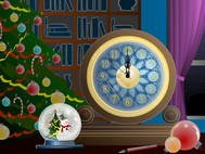 7art Magic Christmas Clock ScreenSaver screenshot